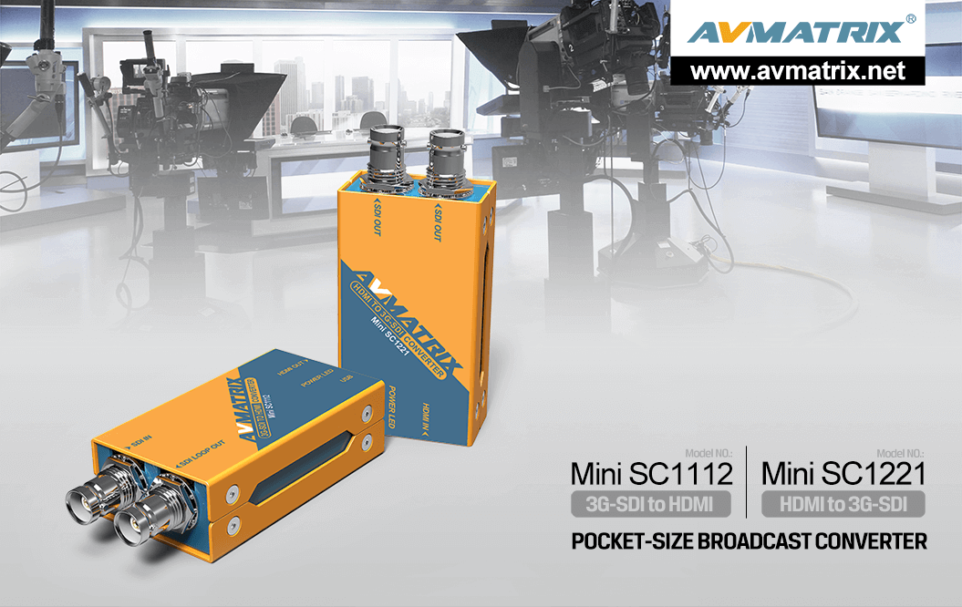 Mini SC1112 3G-SDI to HDMI Mini Converter