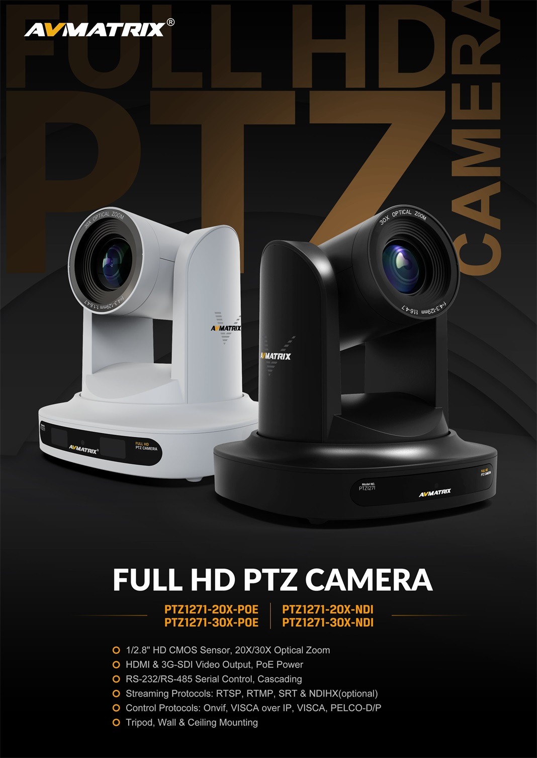 PTZ1271 Full HD PTZ Camera