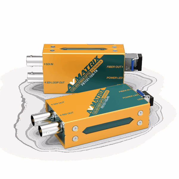 FE1121 12G-SDI Fiber Optic Extender