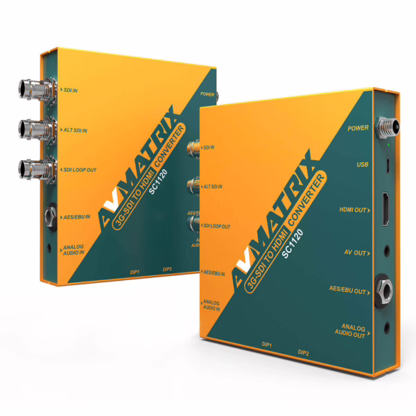 SC1120 3G-SDI to HDMI & AV Scaling Converter