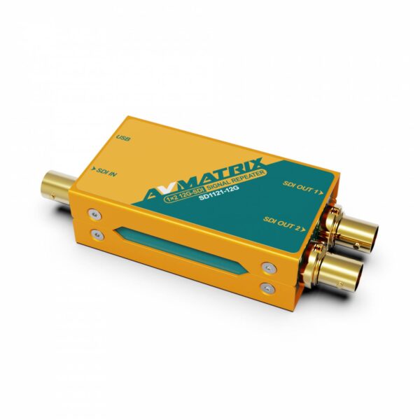 SD1121-12G 1×2 12G-SDI SIGNAL REPEATER - Image 2