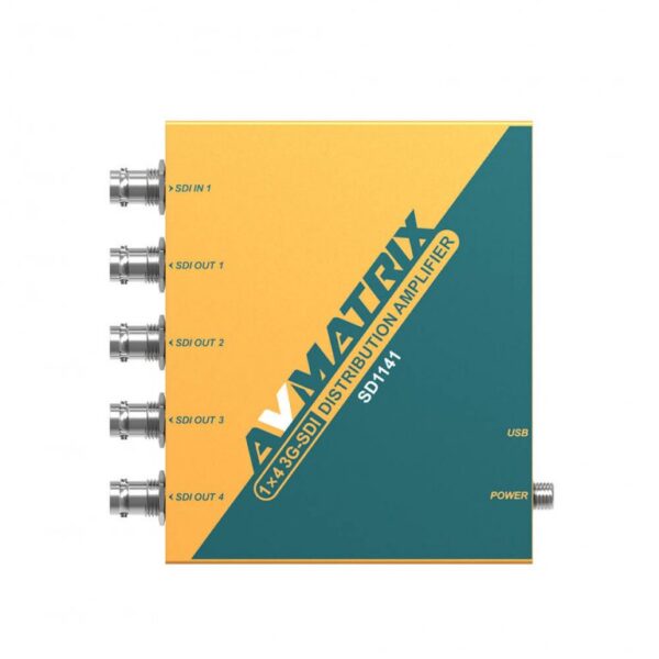 SD1141 1×4 SDI Reclocking Distribution Amplifier