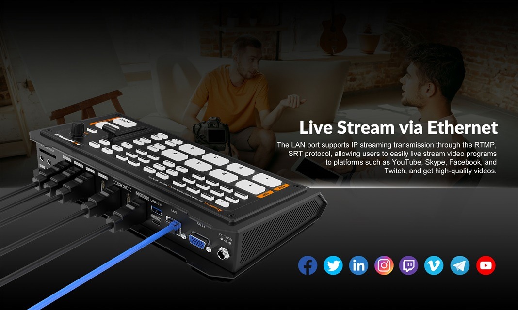 SHARK H4 4-CH HDMI VIDEO SWITCHER