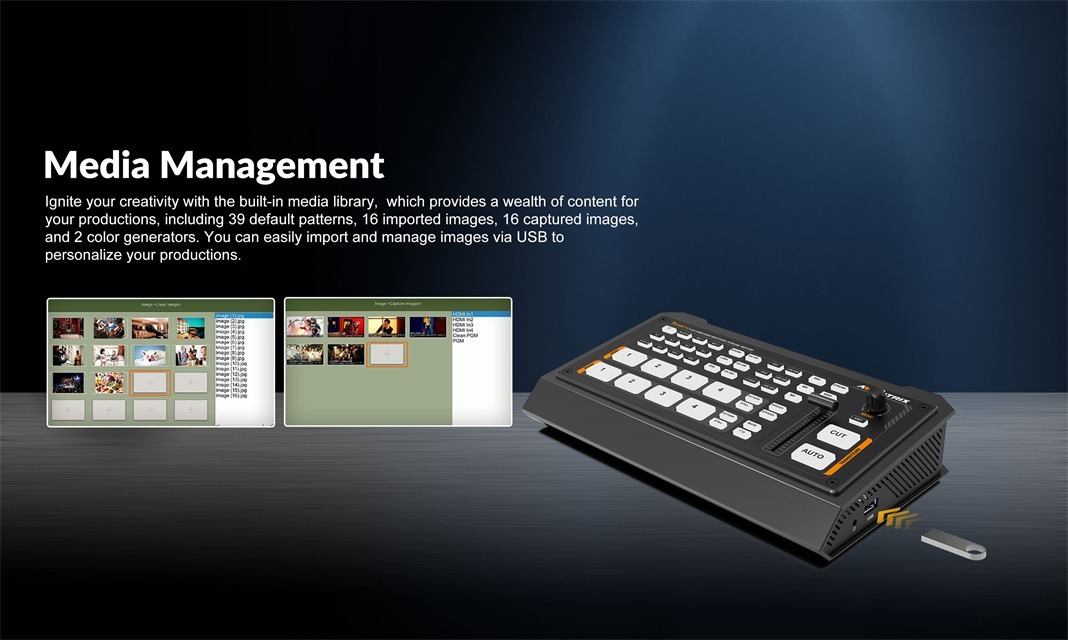 SHARK H4 4-CH HDMI VIDEO SWITCHER