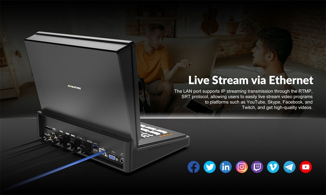 SHARK S4 PLUS 4-CH SDI/HDMI VIDEO SWITCHER