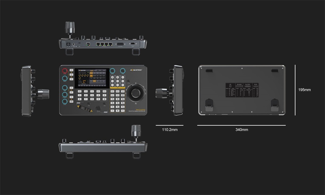 PKC4000-IP & Serial PTZ Camera Controller