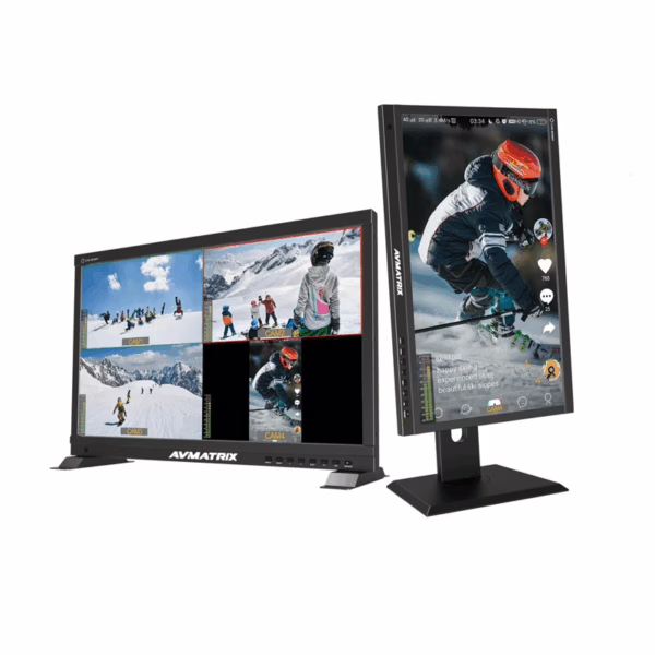 AVMATRIX AVM-V22S Live Stream Quad Multiview Monitor