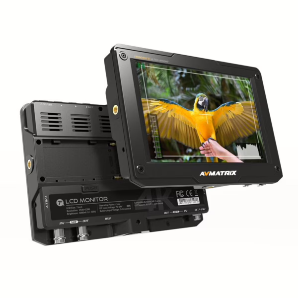AVMATRIX H7 7 inch 1800nits HDMI On-Camera Monitor