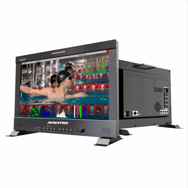 AVMATRIX AVM-P18 17.3 inch 8K 12G-SDI Production Monitor