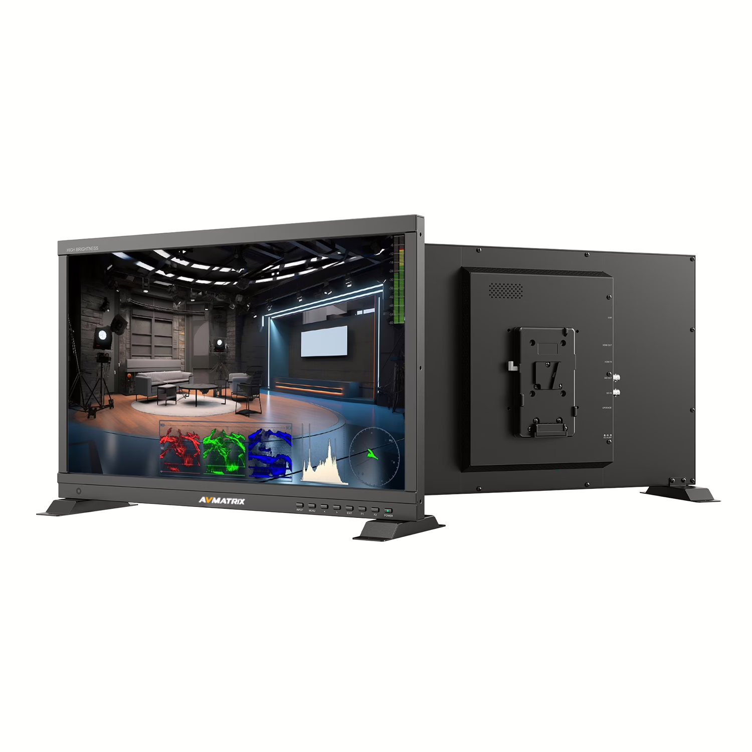 AVMATRIX AVM-V22S-H 21.5 inch High Brightness Monitor 1 AVMATRIX AVM-V22S-H 21.5 inch High Brightness Monitor