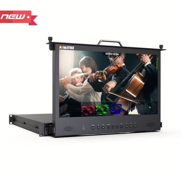 AVMATRIX AVM-R1730 17.3 inch Pull-out Rackmount Monitor