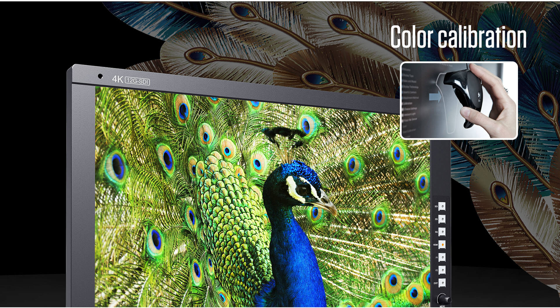 Q17 17.3 inch 12G-SDI full hd production monitor