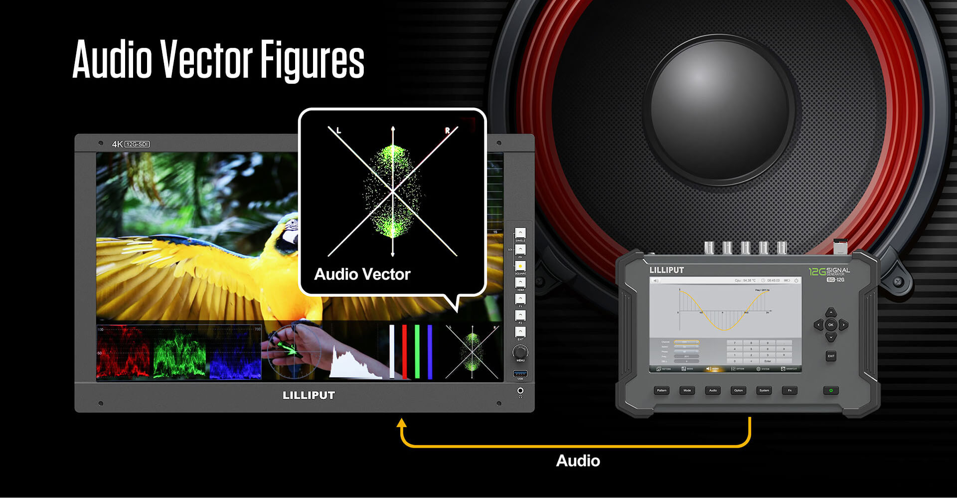 Q17 17.3 inch 12G-SDI full hd production monitor