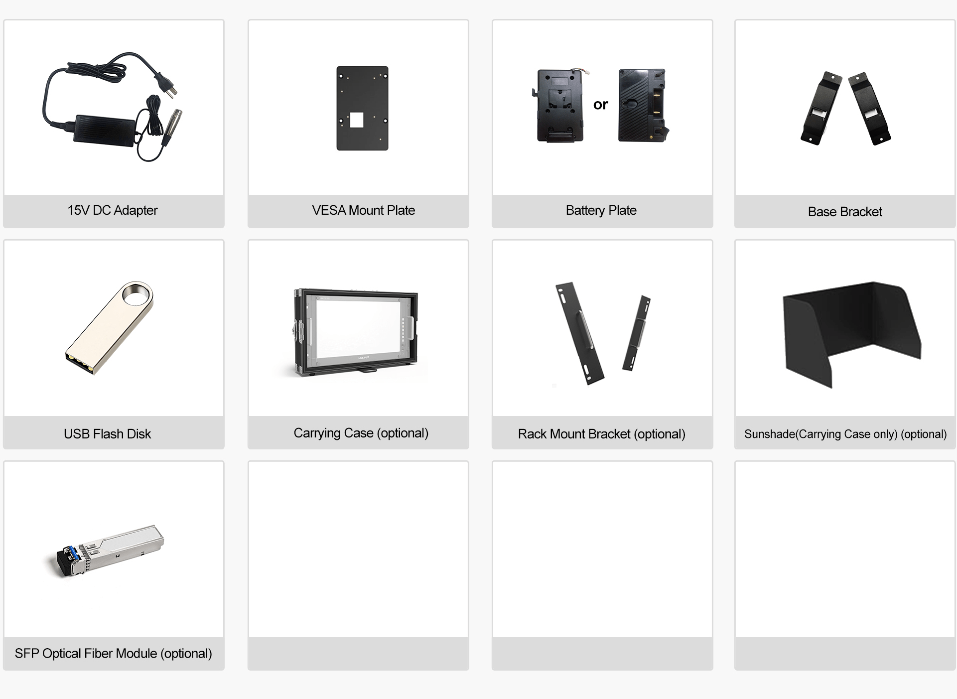 Q23-8K 23.8 inch 8K 12G-SDI 3840×2160 studio production monitor