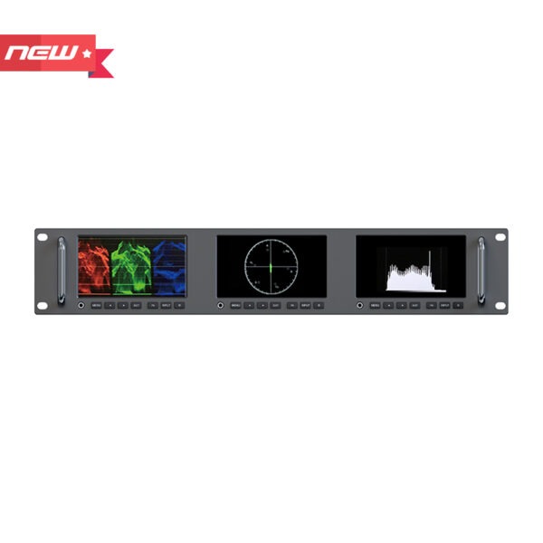 RM-503S 5 inch Full HD 2RU Rack Mount Monitor