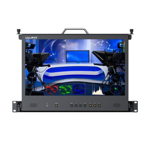 RM-1731 17.3 inch HDMI2.0 1RU Pull-out rackmount monitor - Image 2