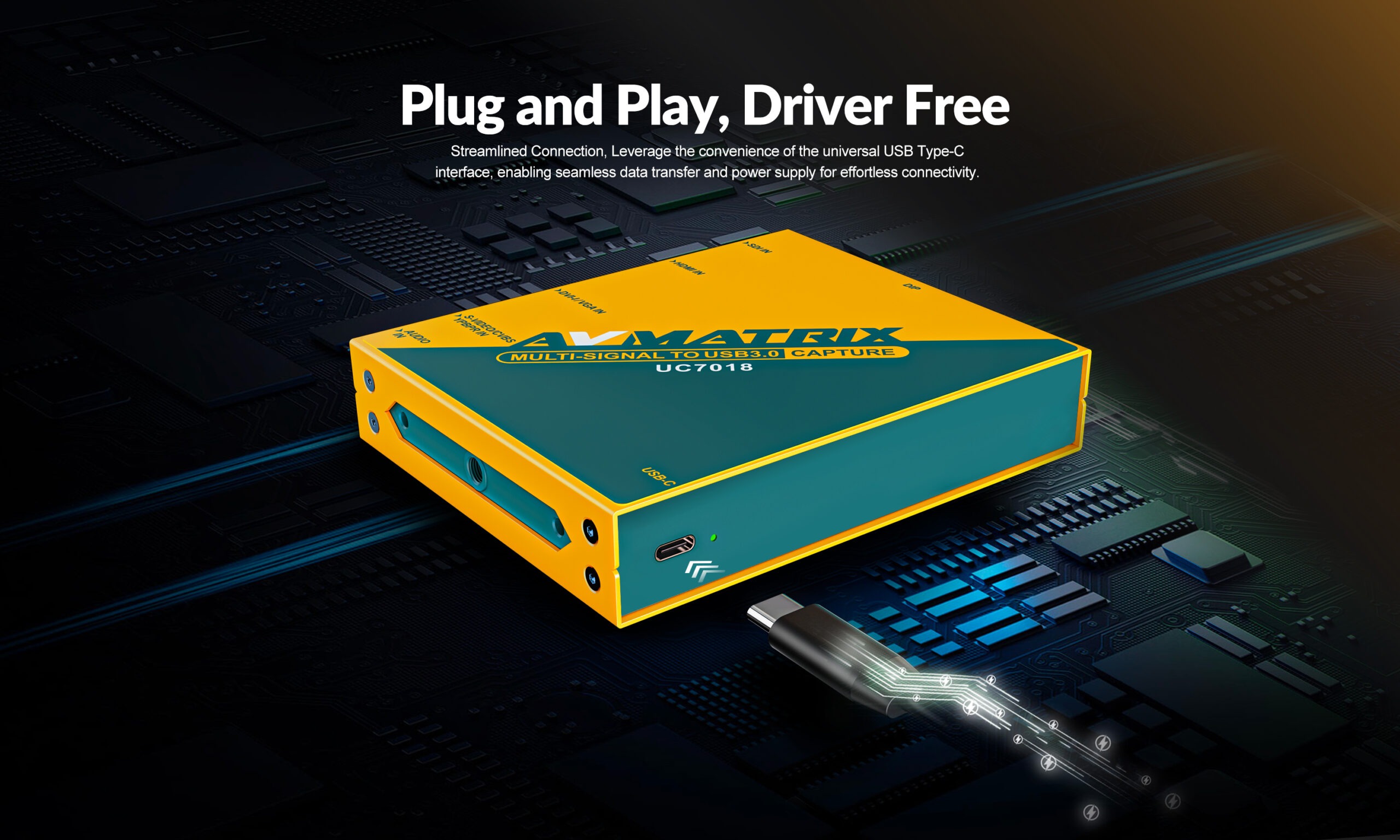 UC7018 MULTI-SIGNAL TO USB3.0 CAPTURE
