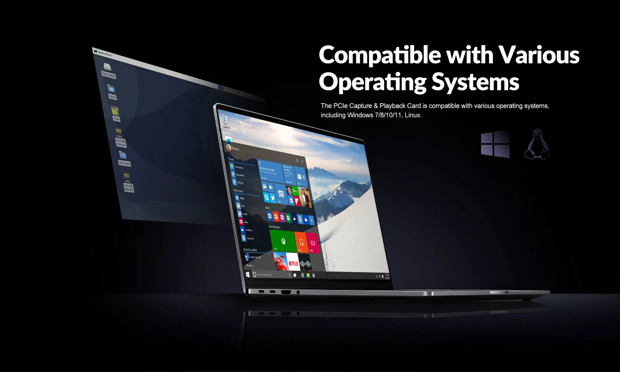 VP51 5-CH SDI PCIE CAPTURE&PLAYBACK CARD