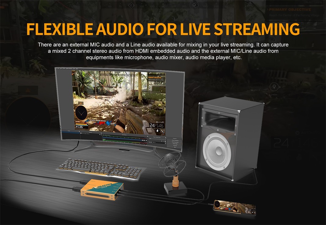 UC1218-4K-4K HDMI to USB 3.1 Gen1 Capture 12 null