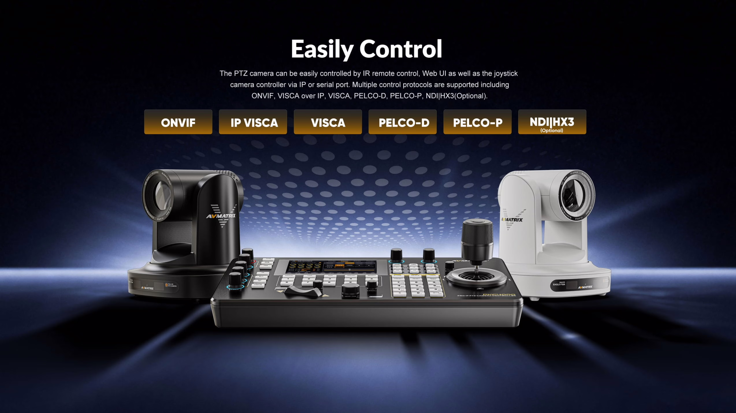 EAGLE P12A/20A/30A-AI Tracking FHD PTZ Camera