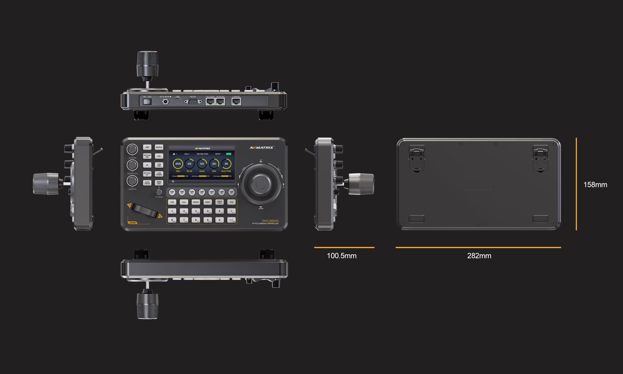 PKC3500-IP & Serial PTZ Camera Controller 18 PKC3500-IP & Serial PTZ Camera Controller